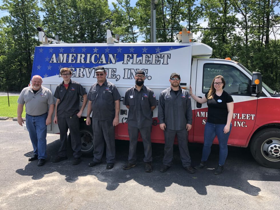 Butch Cassell and his Team at American Fleet Service